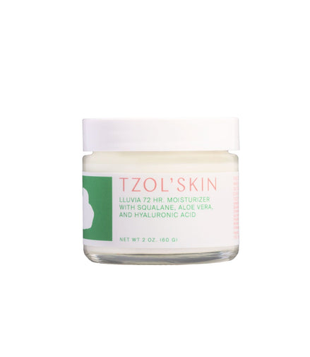 Lluvia 72HR Moisturizer with Squalane, Aloe Vera, and hyaluronic acid.