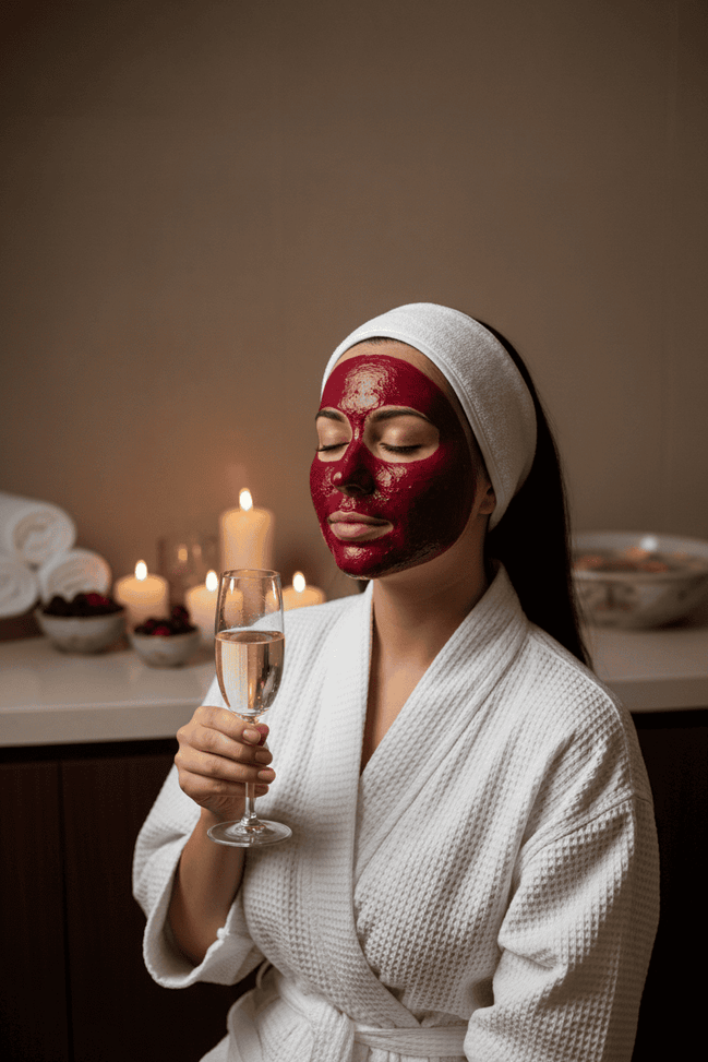 Berries & Bubbles Mothers Day promo.